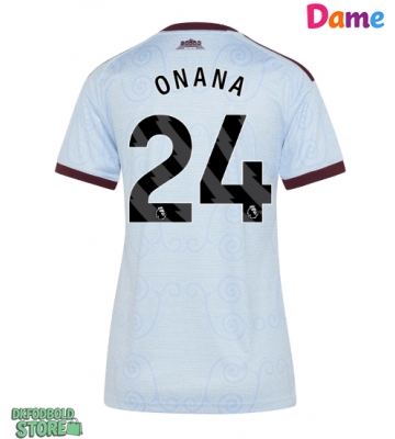 Aston Villa Amadou Onana #24 Replika Tredjetrøje Dame 2026-27 Kortærmet